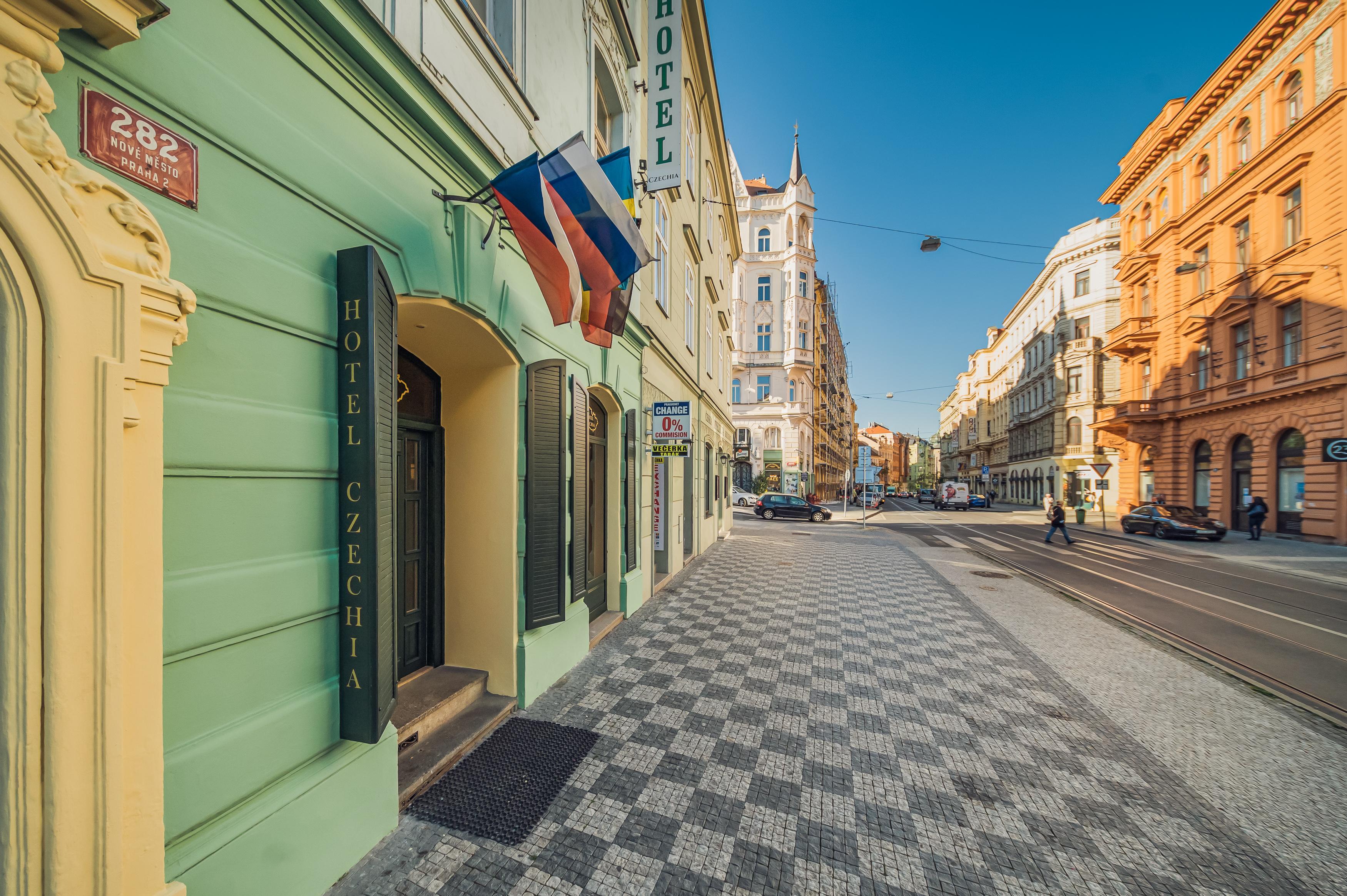 Hotel Czechia Praga Exterior foto