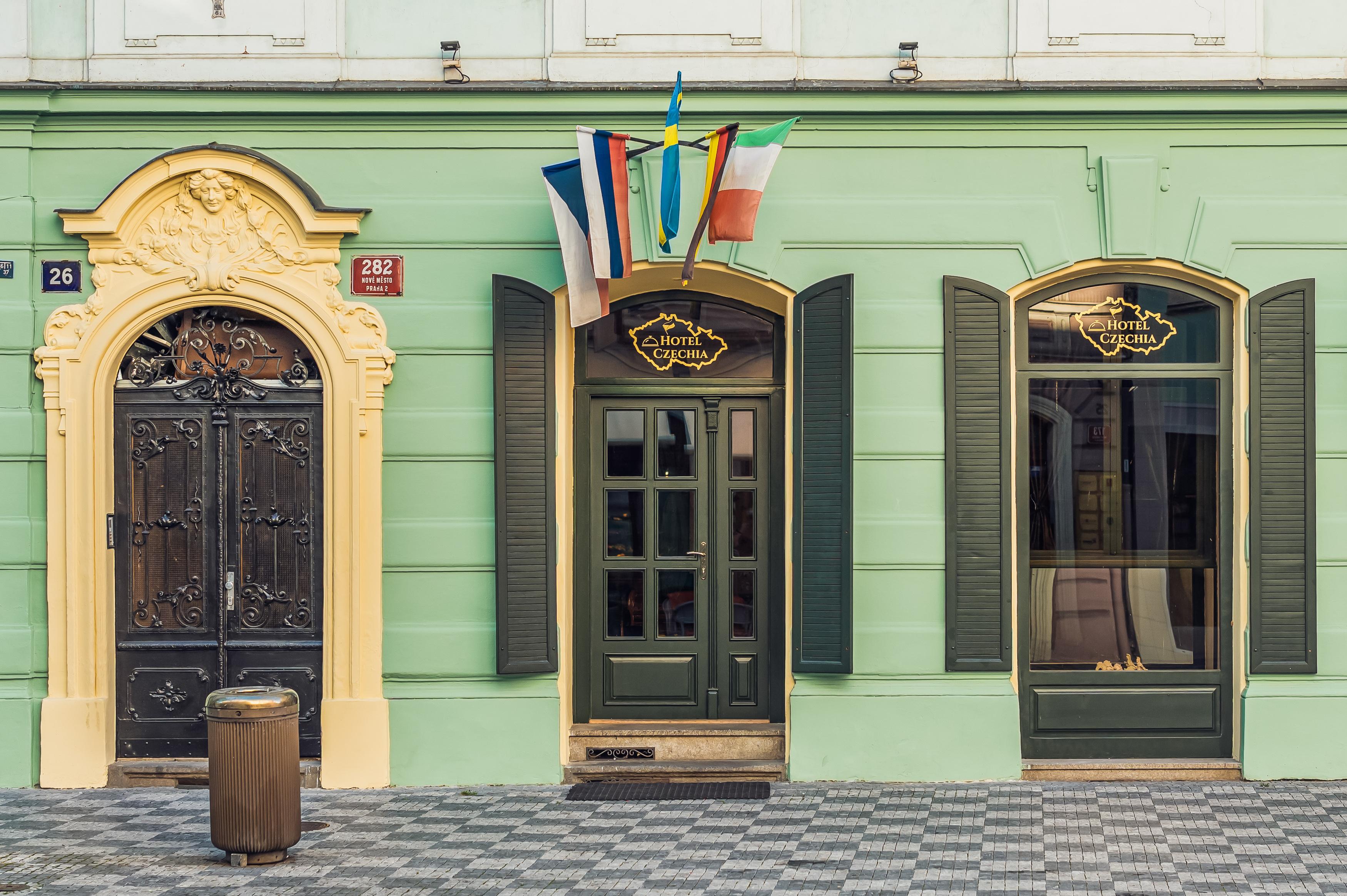 Hotel Czechia Praga Exterior foto